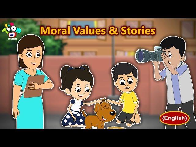 Moral Values & Lessons | Moral Stories For Kids | Best Collection Of Stories | PunToon Kids English