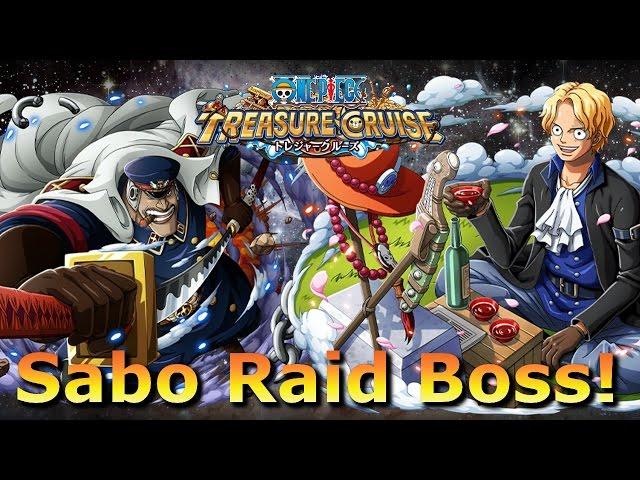 Sabo Raid Boss 60 Stamina!  One Piece Treasure Cruise | Shiryu Team