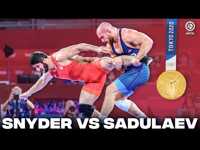 #TBT: Sadulaev and Snyder Square off in #WrestleTokyo 97kg Olympic Finals