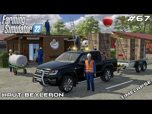 New SELF-MARKETING w VENDING MACHINES | Animals on Haut-Beyleron | Farming Simulator 22 | Episode 67