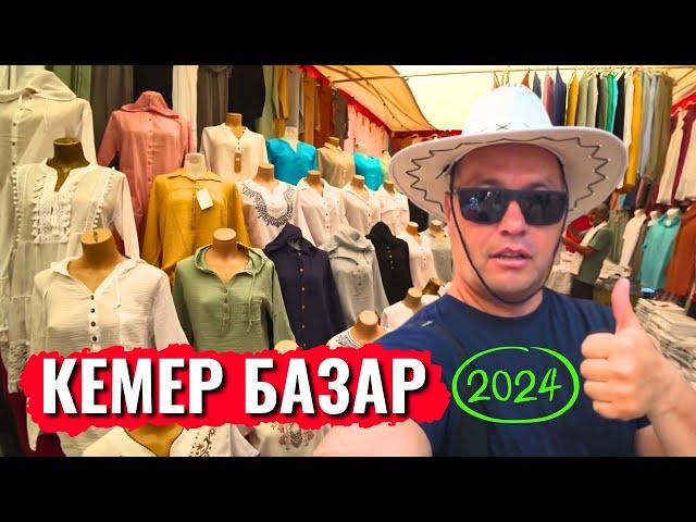 Türkiye 2024. Clothing Market Kemer. What's going on at the Resort? July Bazaars in Kemer