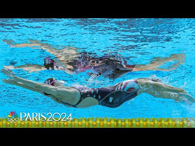 Underwater cam: Regan Smith reclaims her World Record in the 100m backstroke at Trials | NBC Sports