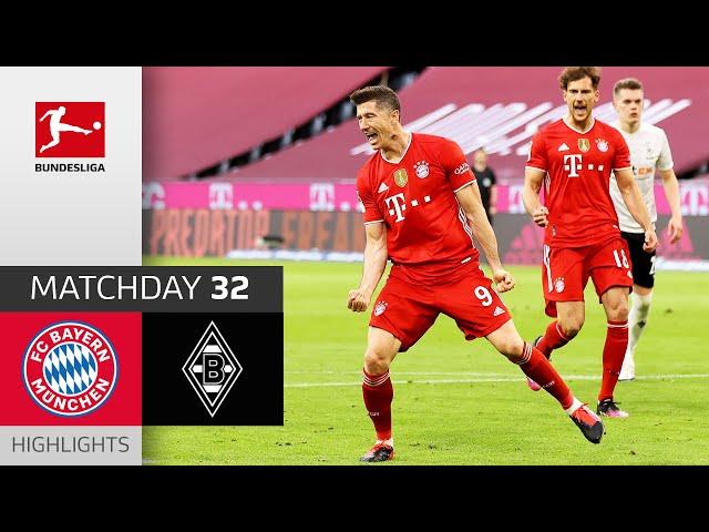 FC Bayern München - Borussia M'gladbach | 6-0 | Highlights | Matchday 32 – Bundesliga 2020/21