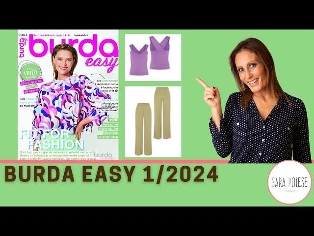 Sfogliamo BURDA EASY 01/2024 | Sara Poiese