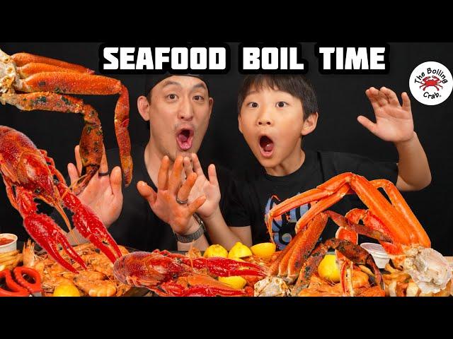 SEAFOOD BOIL- Snow Crab, Crawfish, Shrimp!