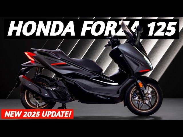 New 2025 Honda Forza 125 Announched: The Ultimate Urban GT Scooter!