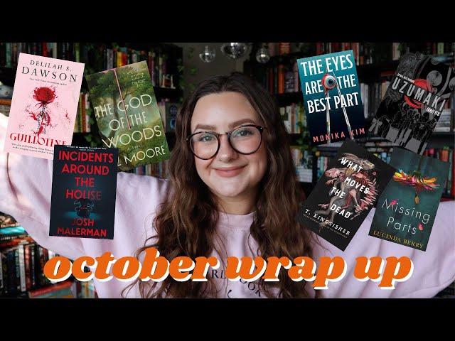 OCTOBER WRAP UP 2024 | all about the 13 books i read this month!