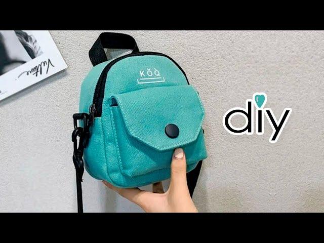 Super Cute Small Bag Design Tutorial DIY From Fabric Easy