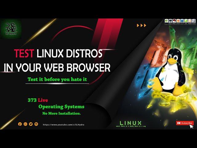 Test Linux Distros In Your Web Browser | Linux Distros Without Install For Free | Best OS | 2022