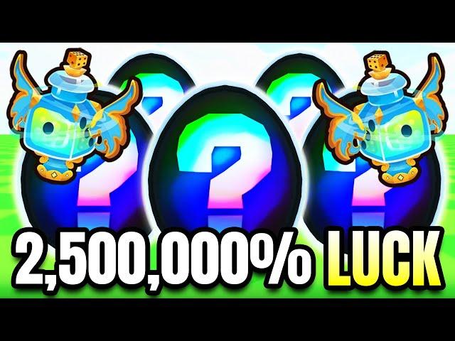 Using x100+ Instant Luck 4 Potions & Getting Crazy Rare Pets in Pets Go (RNG)