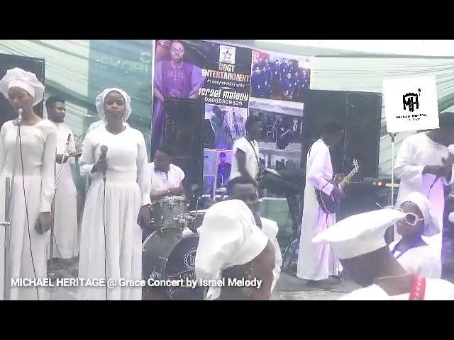 A wonderful ministration by Michael Heritage @Israel melody's grace Concert 2022