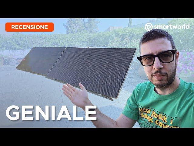 Il FOTOVOLTAICO PLUG & PLAY GENIALE (con batteria)