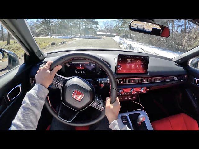 2023 Honda Civic Type R - POV Test Drive (Binaural Audio)