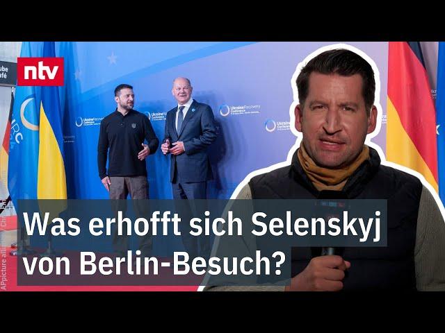 Richter zu Treffen mit Scholz: Was erhofft sich Selenskyj von Berlin-Besuch? | ntv