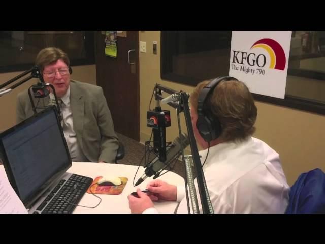 Duke Wright of Midwest Communications.  The new owner of KFGO.