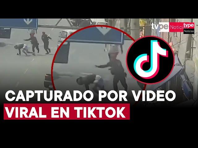 La Victoria: video viral en TikTok permitió la captura de delincuente