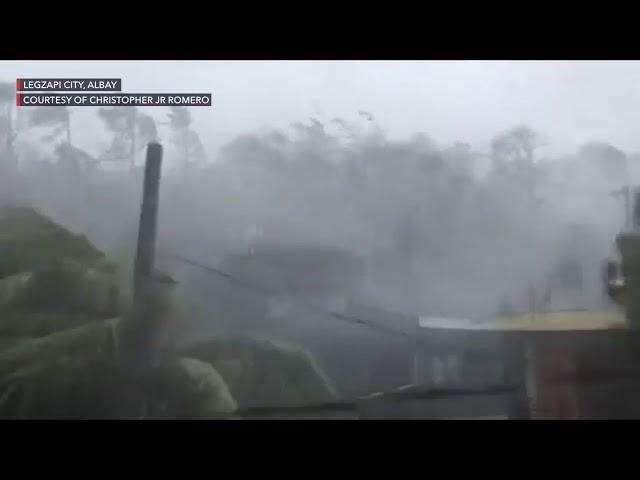 Super Typhoon Rolly (Goni): Situation in Barangay 58 Buraguis, Legazpi City, Albay