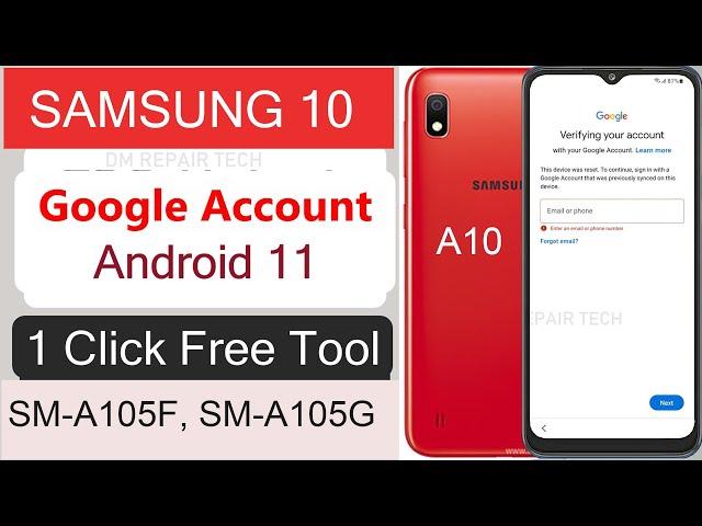 Samsung A10 Frp Bypass Android 11 2023 | Google Account Remove Samsung A10 Frp Unlock Tool 2023