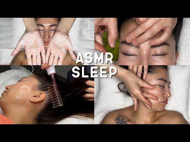 So Relaxing ASMR Facial and Head Massage with the Best Techniques and Tools