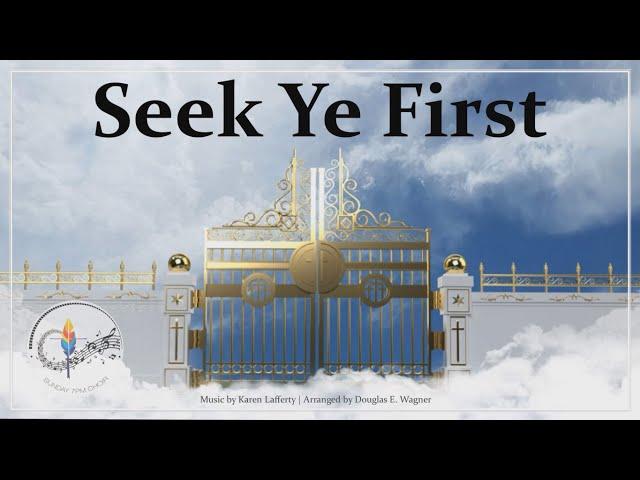 Seek Ye First (The Kingdom of God) | Catholic & Christian Hymn | Choir w/ Lyrics | Sunday 7pm Choir