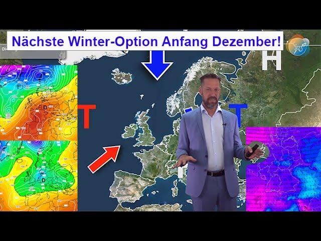 Deutlich milder! Nächste Winter-Option Anfang Dezember. (Tau)Wettervorhersage 23.11.-01.12.2024.