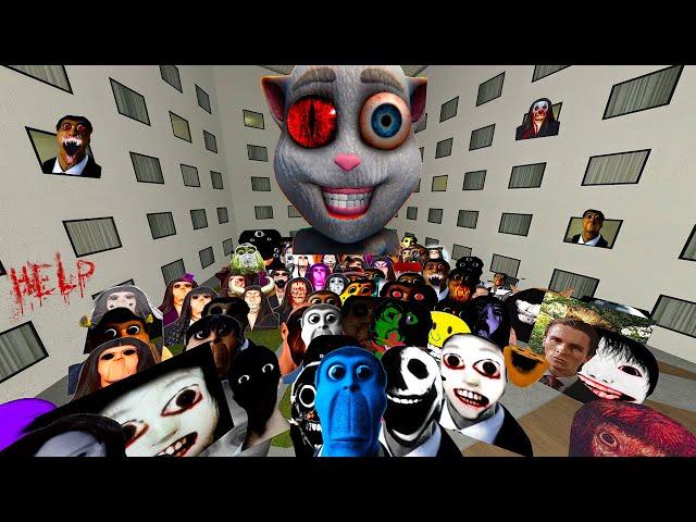 Talking Juan in a liminal hotel PT 3 ROSALIA AND OBUNGA VS Too Much Ultimate Nextbots in Garry's Mod