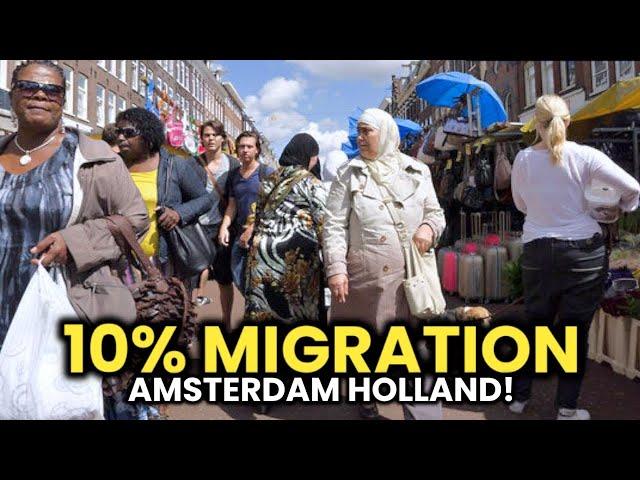 10% Migration in Amsterdam!  Holland ist sicherer als Deutschland!