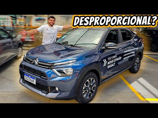 Citroën Basalt Shine 2025 - Preço PEQUENO, espaço GRANDE e porta-malas GIGANTE!