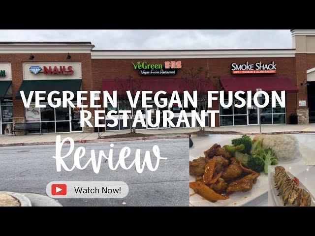 BEST VEGAN SUSHI | VEGREEN VEGAN FUSION RESTURANT REVIEW