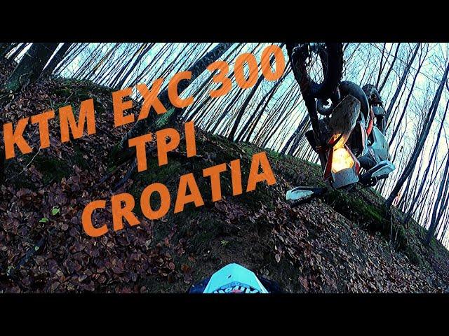 Enduro Croatia - KTM EXC 300 TPI