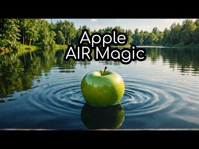 Did you know that apples float because they're 25% air? 