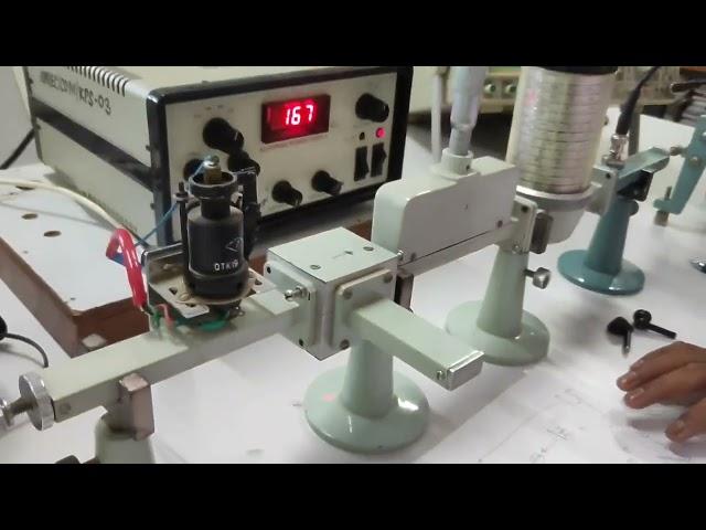 Microwave Test Bench | Frequency, Wavelength Measurement | Rectangular Waveguide|