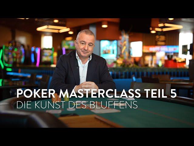 Poker Masterclass der Spielbanken Bayern #5 | Die Kunst des Bluffens