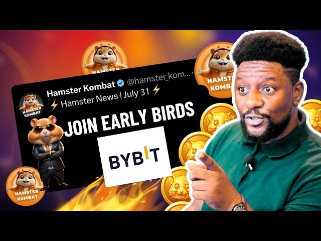 Hamster Kombat Listing on Bybit - $3000 Airdrop Token Possible (Hamster crypto PPH, Keys,Skin,Cipher