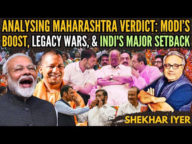 Analysing Maharashtra Verdict: Modi’s Speech, Legacy Wars, and INDI's Major Setback • Shekhar Iyer