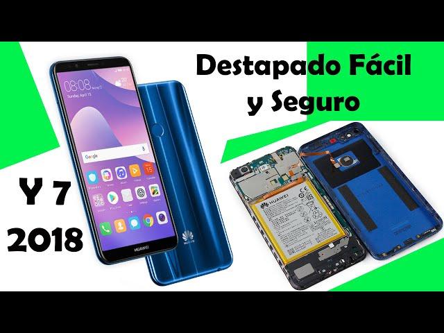 como destapar huawei y7 2018 / Desmontar, Abrir, Desarmar Y7 2018 de una forma segura y práctica.