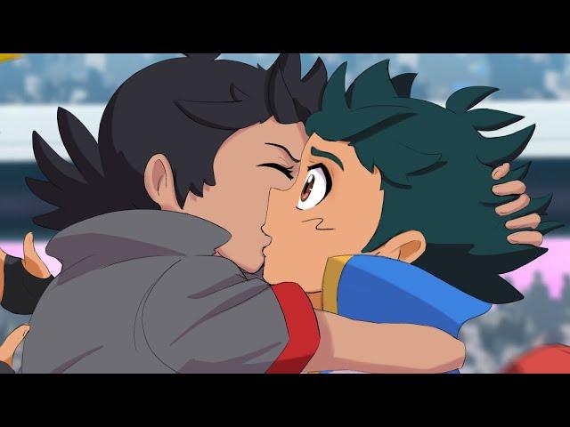 Goh kissed a guy (Ash) - ANIMATIC