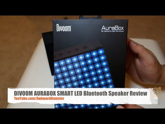 DIVOOM AURABOX SMART LED Bluetooth Speaker Review