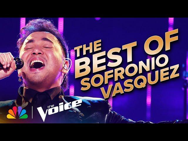 The Best Performances from Season 26 Winner Sofronio Vasquez | The Voice | NBC