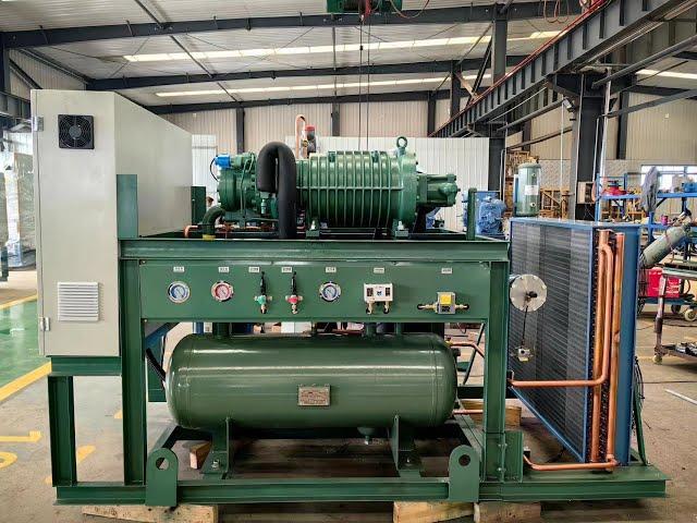 70hp Bitzer Screw Compressor Rack unit with Bitzer compressor HSN7461-70-40p