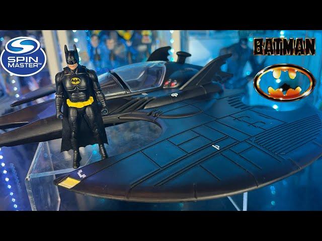 Spin master Batman 89 Batwing with 4 inch Batman returns figure review