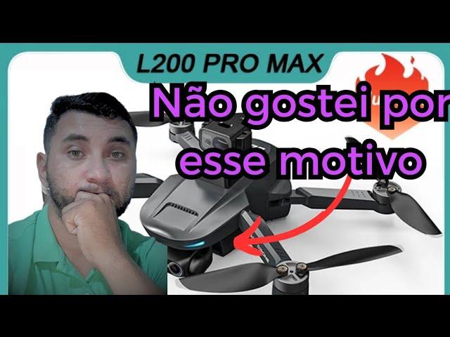 DRONE L200 PRÓ, vale a pena COMPRAR,vários DEFEITOS e vou falar para voces