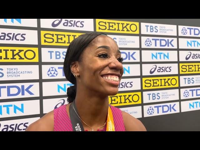 Keni Harrison Takes Bronze in 100m Hurdles at World Championships, Makes Comeback From 2022 Final