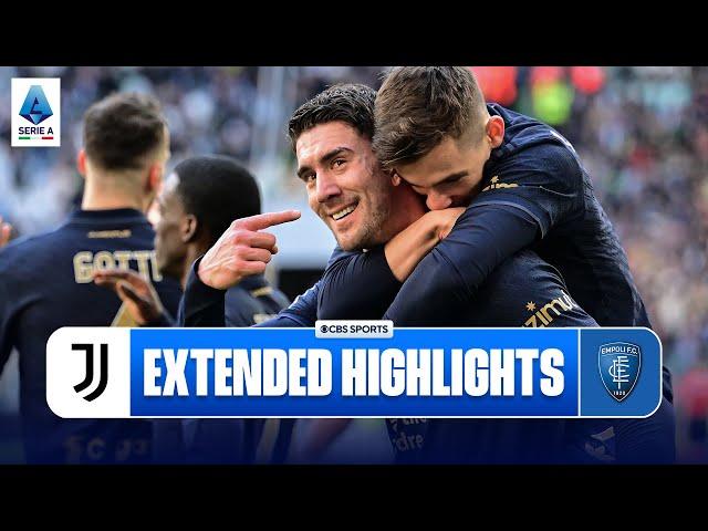 Juventus vs. Empoli: Extended Highlights | Serie A | CBS Sports Golazo