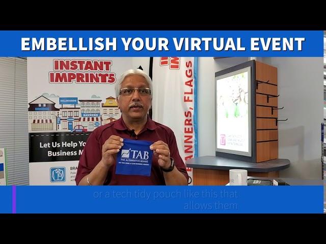 Embellish your Virtual Events with Great SWAG