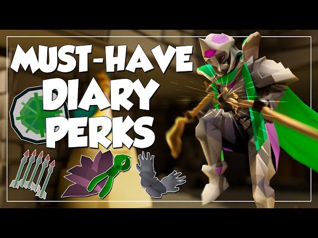 The BEST Diary Perks Your OSRS Account Needs