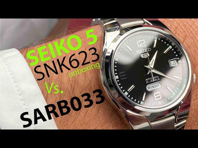 SEIKO 5 SNK623 Vs. SEIKO SARB033 - Does it measure up?