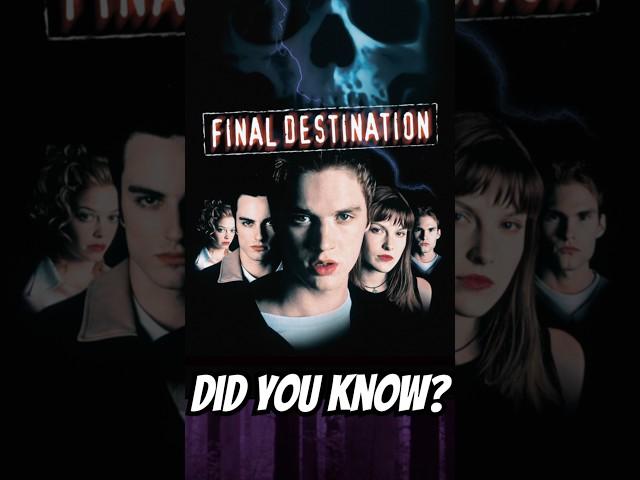 Did you know in FINAL DESTINATION  Horror Movie Facts #shorts