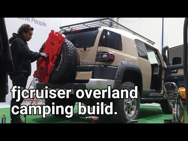 fjcruiser overland camping build.오버랜드 캠핑 셋팅#오버랜딩캠핑#fjcruiser#overland