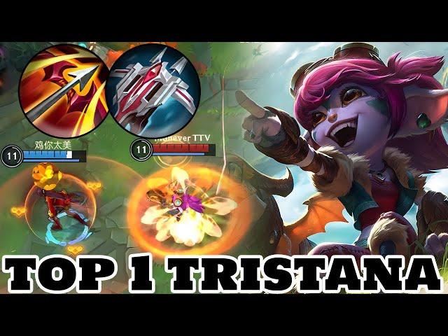 Wild Rift Tristana - Top 1 Tristana Gameplay Rank Challenger season 15